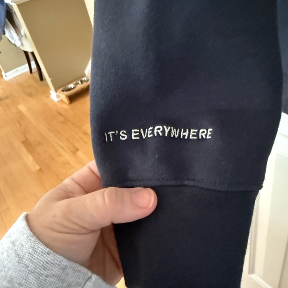 Navy 'Find The Good' Hoodie - Picture 7 of 8